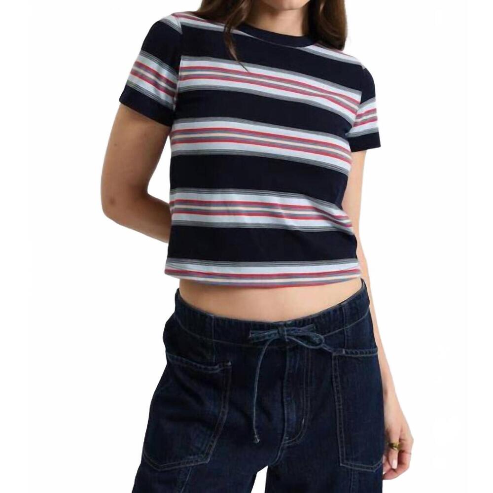 NEW DAZE zuma crew neck tee in blue